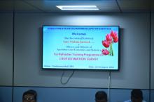 Refresher Training programme on Crop Estimation Survey image of Refresher Training programme on Crop Estimation Survey