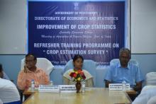 Refresher Training programme on Crop Estimation Survey image of Refresher Training programme on Crop Estimation Survey