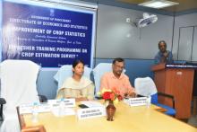 Refresher Training programme on Crop Estimation Survey image of Refresher Training programme on Crop Estimation Survey