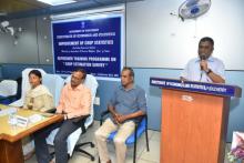 Refresher Training programme on Crop Estimation Survey image of Refresher Training programme on Crop Estimation Survey